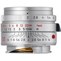 Leica Summicron-M 35mm f/2 ASPH Lens (Silver)