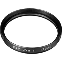 Leica E39 UVa II Filter (Black)