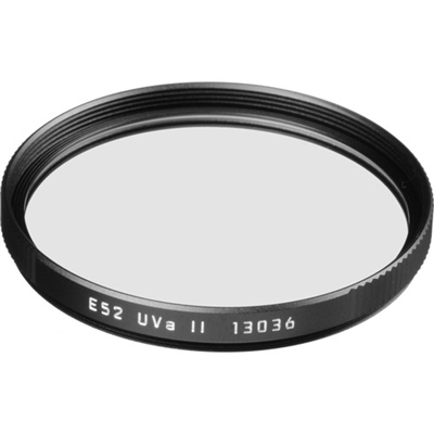 Leica E52 UVa II Filter (Black)