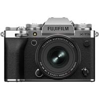 FUJIFILM X-T5 Mirrorless Camera with XF 16-50mm f/2.8-4.8 Lens (Silver)