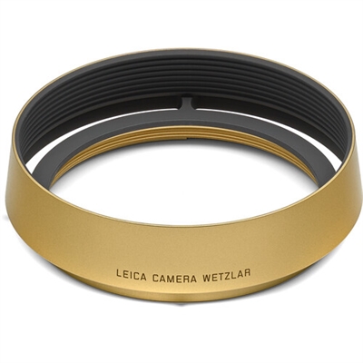 Leica Round Lens Hood Q (Brass, Blasted Finish)41163