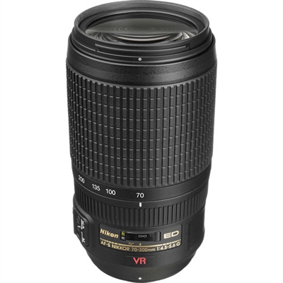 Nikon AF-S VR Zoom-NIKKOR 70-300mm f/4.5-5.6G IF-ED Lens (157)