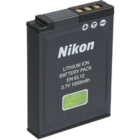 Nikon EN-EL12 Rechargeable Lithium-Ion Battery (3.7V, 1050mAh)