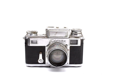 Contax III Film Rangefinder Camera w/ Carl Zeiss 5cm f1.5 Sonnar Lens 26054