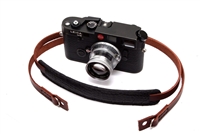 Decrypto Handmade Exotic Matte Black Alligator Leather Camera Strap 48"  26179