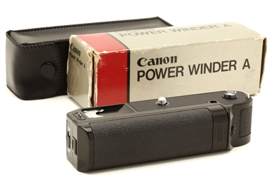 Near Mint Canon Power Winder A with Case & Box #31710