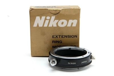 Near Mint Nikon E2 Extension Ring (Non Ai) with Box #33966
