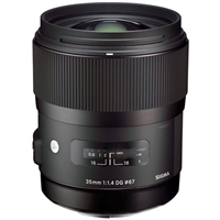 Sigma 35mm f/1.4 DG HSM Art Lens for Canon DSLR Cameras