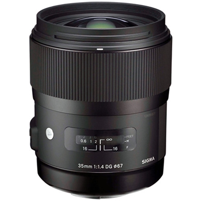 Sigma 35mm f/1.4 DG HSM Art Lens for Nikon DSLR Cameras