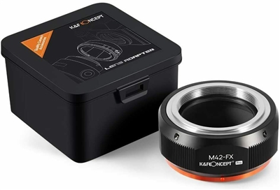 New K&F Concept M10115 M42 to FX PRO Lens Mount Adapter #34399