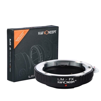 New K&F Concept M20111  L/M-FX High Precision Lens Mount Adapter #34407
