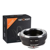 New K&F Concept M11121 NIK-M4/3 Lens Mount Adapter #34413