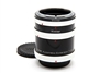 Excellent Vivitar AT-4 Extension Tube Set FD (12, 20, 36mm) for Canon FD #34535