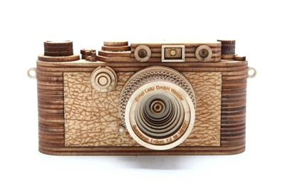 New Replica Wood Leica IIIF Display Camera #34901