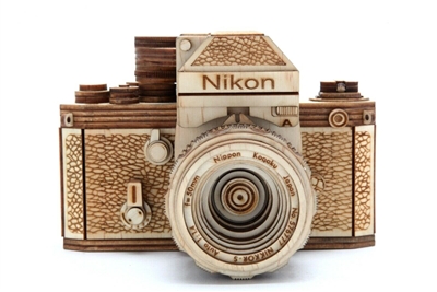 New Replica Wood Nikon F2A Display Camera #34909