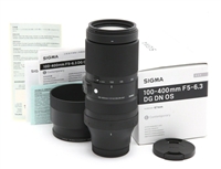 Mint Sigma 100-400mm f5-6.3 DG DN OS Contemporary Lens for Leica L w/ Box #35000 (OPEN BOX)