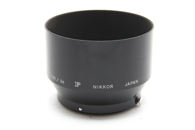 Very Clean Nikon Hood for 105 mm f2.5 & 135 mm f3.5 F Nikkor Lens #35464