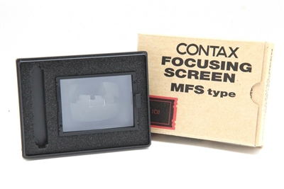 Mint Contax MFS-2 Matte Focusing Screen for Contax 645 with Box #36187