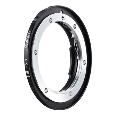 New K&F Lens Mount Adapter for Nikon F/AF AI AI-S Lens to Canon EOS Body #36954