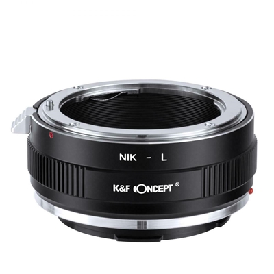 New K&F Concept Lens Mount Adapter Nikon F Lens-L Mount Camera Body #36970
