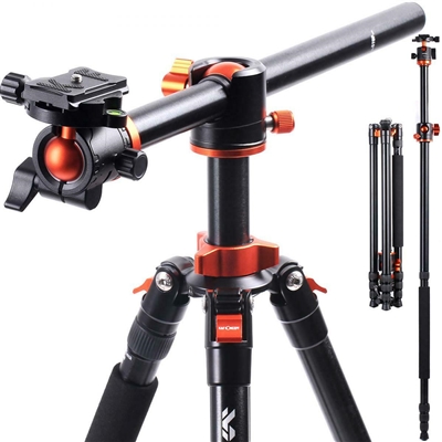 New K&F Concept Camera Tripod with Detachable Monopod (T254A8+BH-28L) #36976