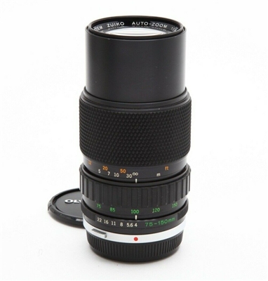 Olympus 75-150mm f4.0 Auto-Zoom Manual Focus Lens for OM System #37157