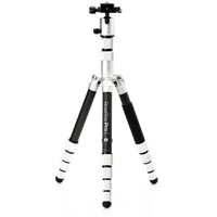 Benro MeFOTO RoadTrip Pro Carbon Fiber Tripod, Ball Head, Monopod (Silver) 37506