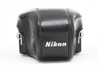 Excellent Nikon F Black Leather Case #38014