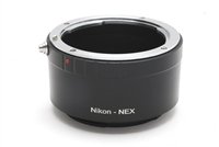 Very Clean Unbranded Nikon-NEX (Sony) Mount Adapter #38018