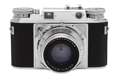 Voigtlander Prominent Rangefinder Camera with 50mm F2.0 Ultron (AS-IS) #38228