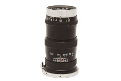 Nikon Nippon Kogaku Nikkor Q.C. 13.5cm f3.5 Lens for Nikon S Cameras #38349
