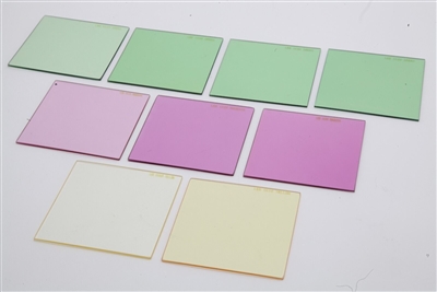 Lee Filters 100mm x 100mm Color Correction Set(2xGreen,2xMagenta,2xYellow) 38514