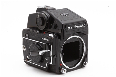 Mamiya M645 1000s Camera Body with CDS Prism & 120 Insert (Meter INOP) #38684