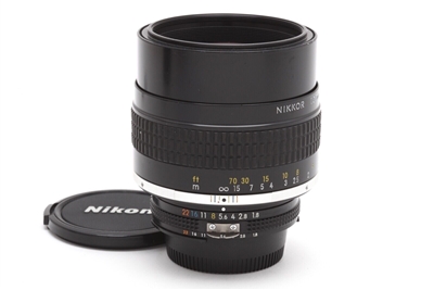 Nikon Nikkor 105mm f1.8 AIS Manual Focus Lens #38716