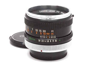 Canon 50mm f1.8 SC FD Lens #39584