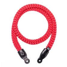 New COOPH BRAID CAMERA STRAP (RED) 125cm