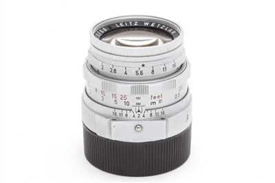 Leica 50mm f2 Dual Range Summicron M Mount Lens #40005