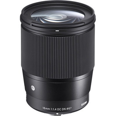 Sigma 16mm f/1.4 DC DN Contemporary Lens for Sony E