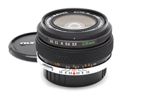 Olympus 28mm f3.5 Auto-W Lens #40681