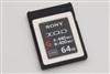 Near Mint Sony 64GB G Series XQD Memory Card #40803