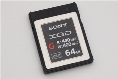 Near Mint Sony 64GB G Series XQD Memory Card #40803