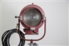 Mole-Richardson 2K Fresnel Light (Red, AS-IS, Not Tested) #41451