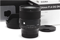 Near Mint Sigma 24mm f1.4 DG DN Lens for Leica L with Hood & Box #41584