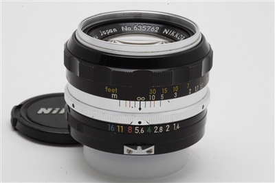 Nikon Nikkor-S 50mm f1.4 Non AI Manual Focus Lens #42028