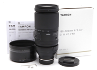 Mint Tamron 150-500mm f5-6.7 Di III VXD Lens for Sony FE (Open Box) #42133