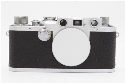 Leica IIIF Black Dial Rangefinder Camera Body, Chrome #42143
