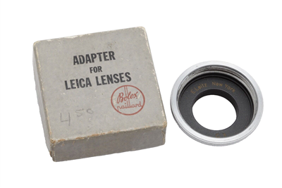 Bolex Leica M39 Lenses to C Mount Body Adapter with Box #42450