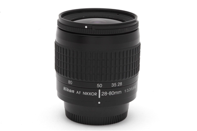 Nikon AF NIKKOR 28-80mm f3.5-5.6 G Lens #42589