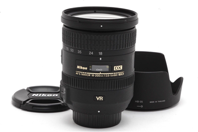 Near Mint Nikon AF-S DX NIKKOR 18-200mm f3.5-5.6 G ED VR II Lens #42673