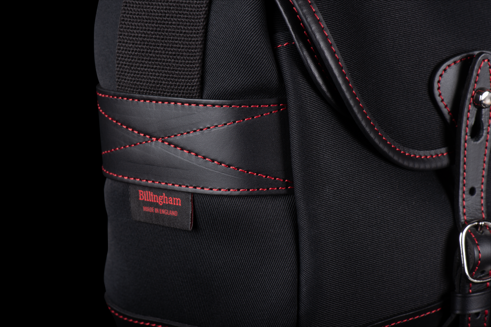 Billingham SL2 Camera Bag - Black FibreNyte / Black Leather – Billingham USA